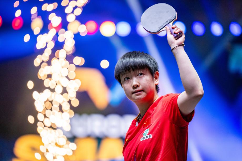 WTT欧洲大满贯瑞典站 孙颖莎4-2王曼昱夺得女单冠军