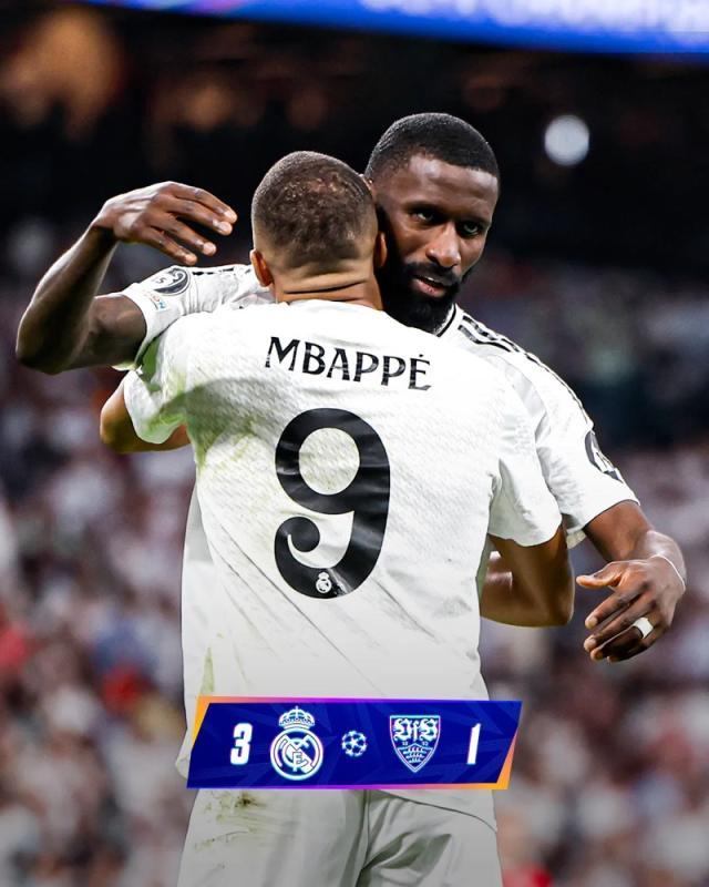 pg麻将胡了官网-【欧冠】姆巴佩破门吕迪格建功，皇马3比1斯图加特